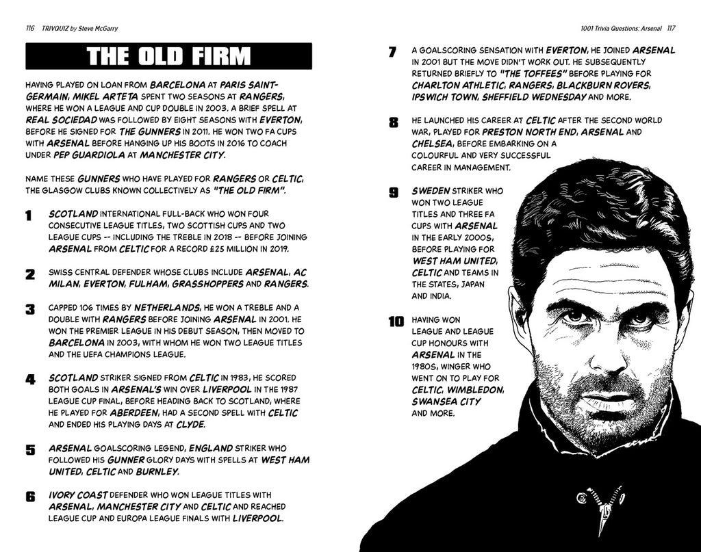 1001 Trivia Questions - Arsenal