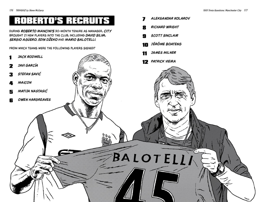 1001 Trivia Questions - Manchester City