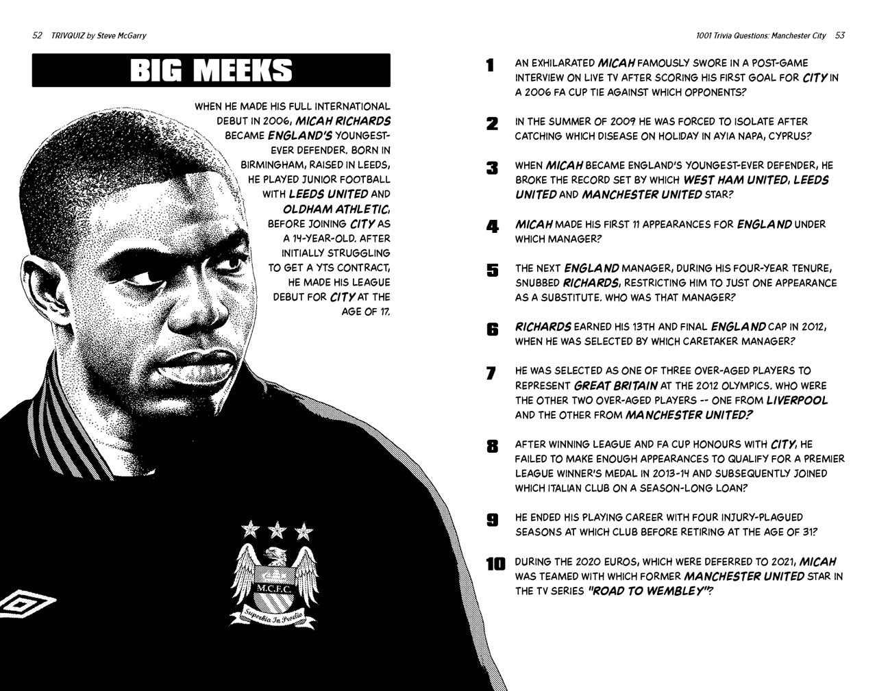 1001 Trivia Questions - Manchester City